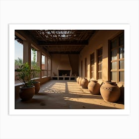 Adobe House 1 Art Print