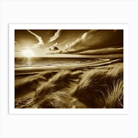 Sand Dunes 8 Art Print