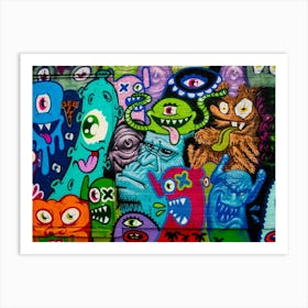 Monsters Art Print