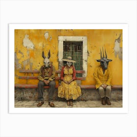 Mexico Bench 2 Fy H Art Print