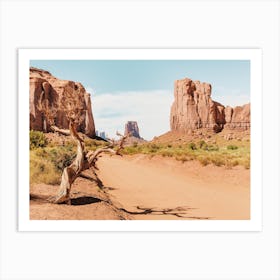 Monument Valley Highway Art Print