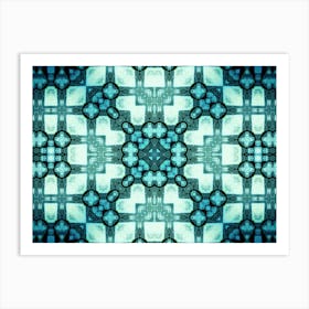 Abstract Fractal Pattern 1 Art Print