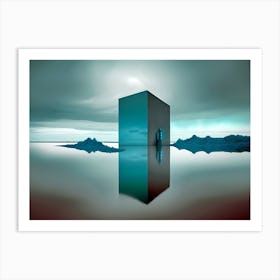 'Blue Box' Art Print