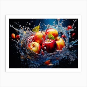 Fruit Splash 5 Art Print