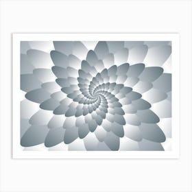 Swirl Wings Set 2 Art Print