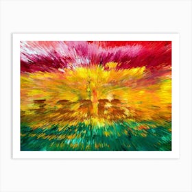 Abstract Painting 51 Art Print