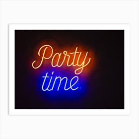 Party Time 1 Art Print