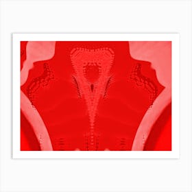 Red Uterus Art Print