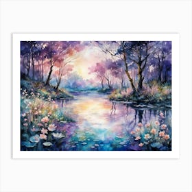 Lily Pond Art Print