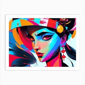 Chinese Girl 5 Art Print