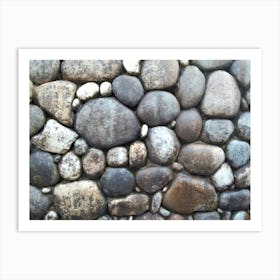 Stones By Binod Dawadi Art Print