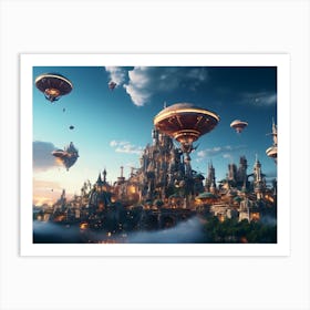 Fantasy City Art Print