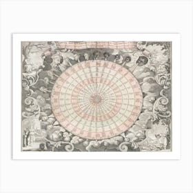 A Map Of The Winds (1740) Art Print
