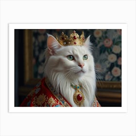 King Cat 8 Art Print