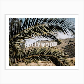 Hollywood California Sign Art Print
