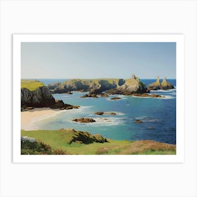 Scotland Coast Art Print