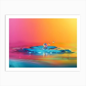 Vibrant Motion Art Print