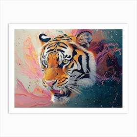 Tiger Painting Art Print