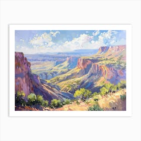 Western Landscapes Chihuahuan Desert Texas 2 Art Print
