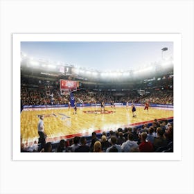 Ball Basketball Game Court People Championship Basketball Court Basket Player Sport Play (9) Art Print