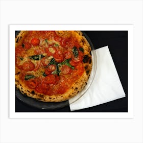 Real Italian Pizza Food Naples Kitchen Photography italy italia italian photo photography art travel Art Print