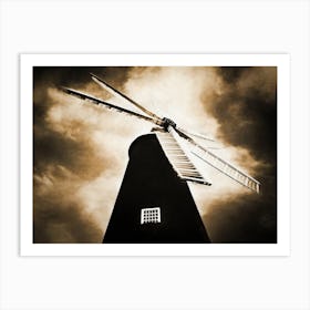 Six Sail Windmill Art Print