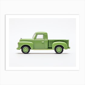 Toy Car Green Truck Art Print