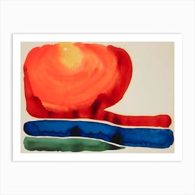 Georgia O'Keeffe: Evening Star II Art Print