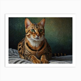 Bengal Cat 1 Art Print