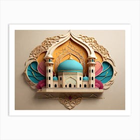 Islamic Mosque 10 Art Print