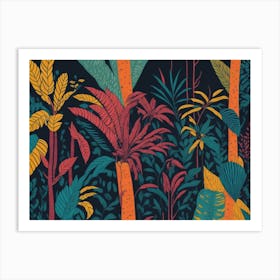 Tropical Jungle Art Print