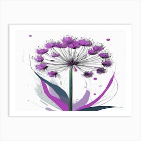 Allium 7 Art Print