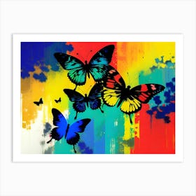 Butterfly Painting 98 Art Print