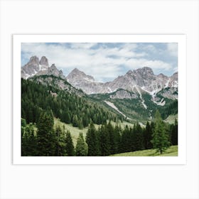 Filzmoos Alps Art Print