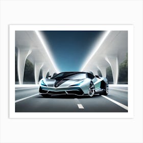 Lamborghini Veyron Art Print