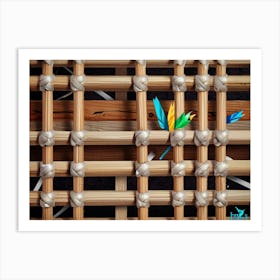 Woven Basket Art Print