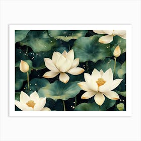 Lotus Flower 2 Art Print