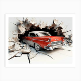 Broken Driving 1 Art Print