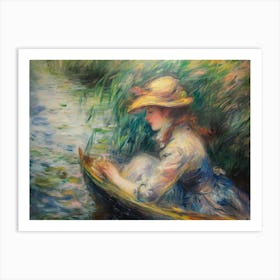 Contemporary Artwork Inspired By Pierre August Renoir 2 Art Print