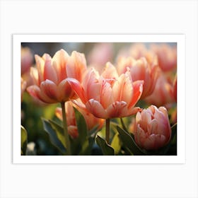 Tulips In Bloom Art Print