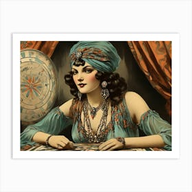 Egyptian Woman Art Print