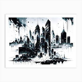 Cityscape 41 Art Print