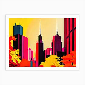 New York City Skyline Art Print