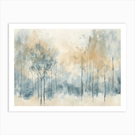 Trees Ii Canvas Print Art Print