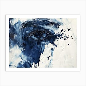 Blue Eye 5 Art Print