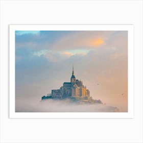 Mont Saint Michel, France Art Print