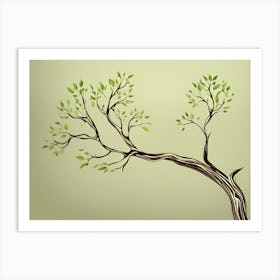  Tree VECTOR ART Art Print