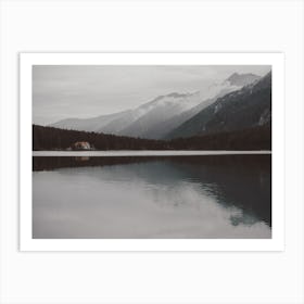 House On Lake Art Print