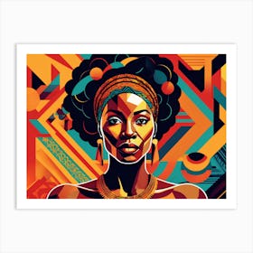 African Woman 1 Art Print