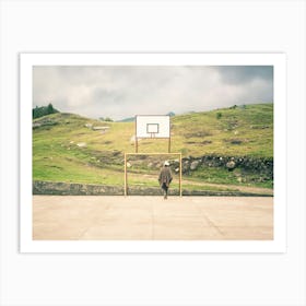 Streetball Courts 1 El Cocuy (Colombia) Art Print